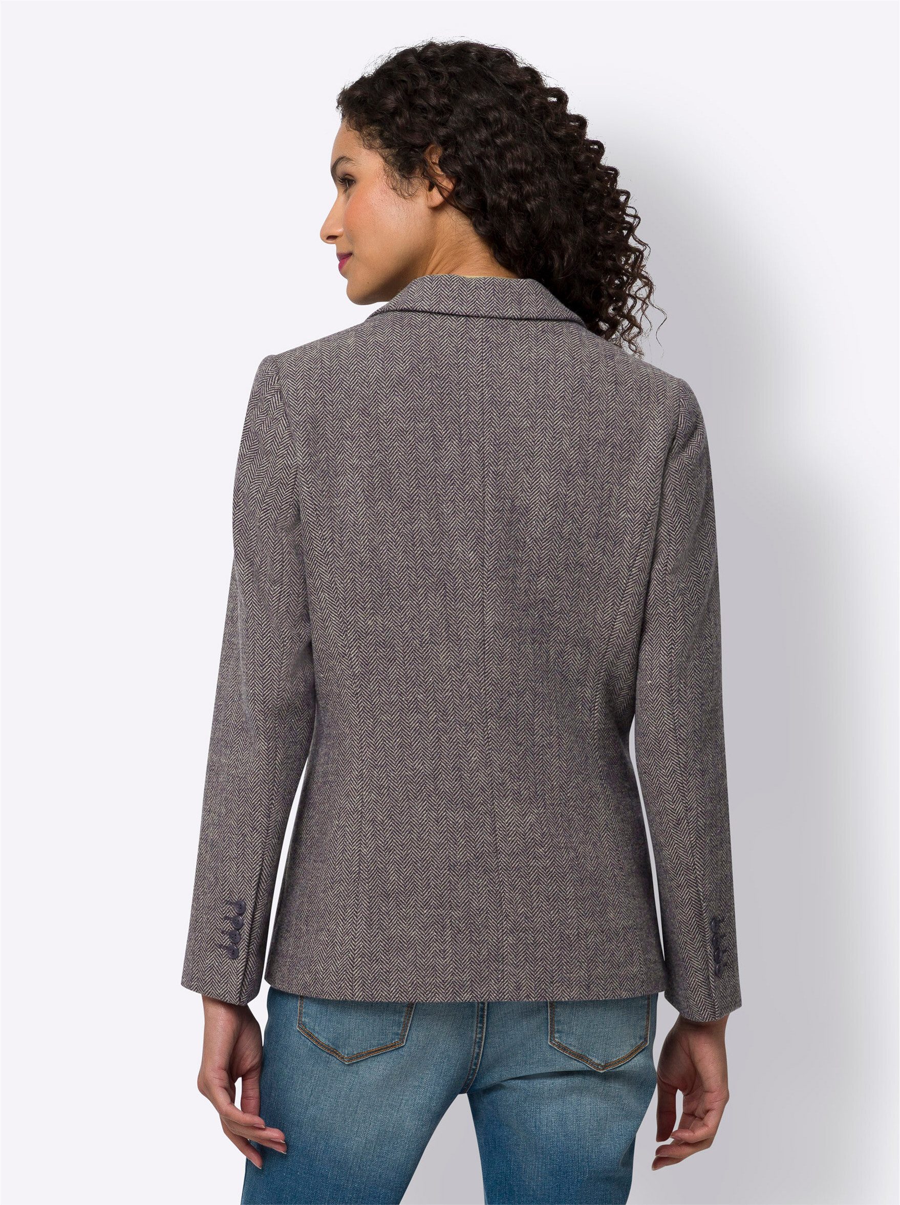 heine Blusenblazer Blazer Langarm