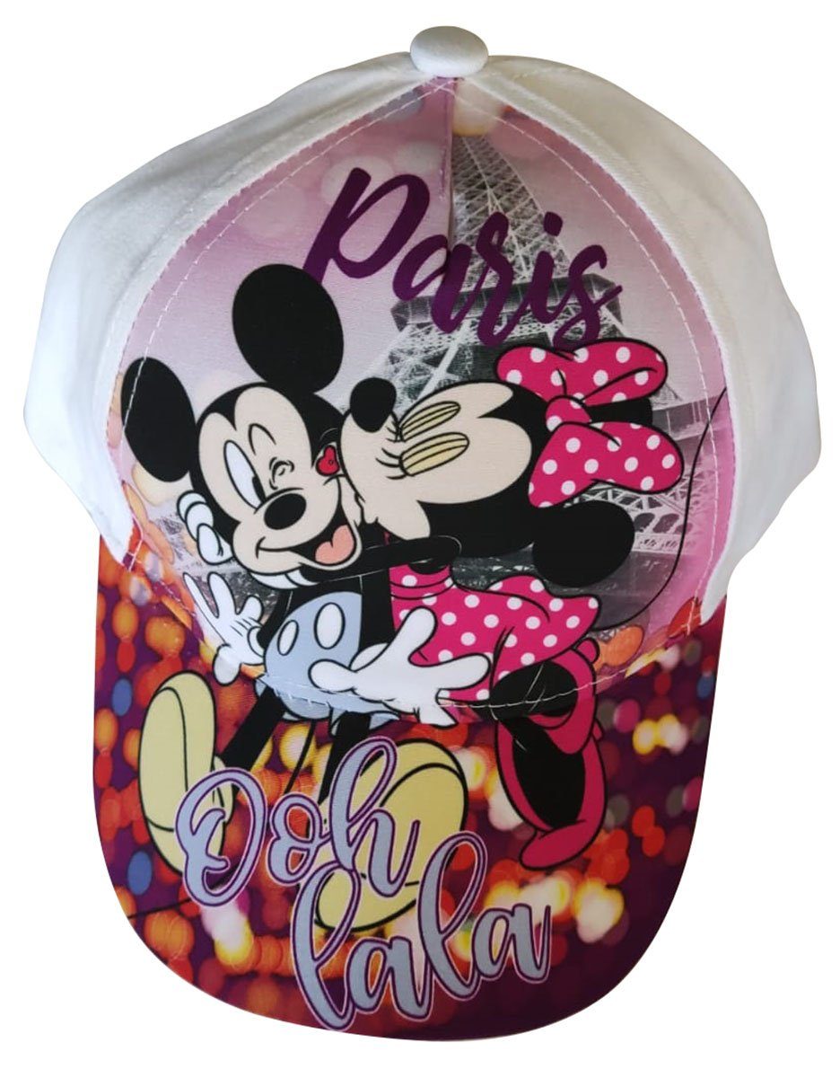Sun City Baskenmütze Kinder Kappe Disney Minnie Maus Paris "Ooh Lala" f