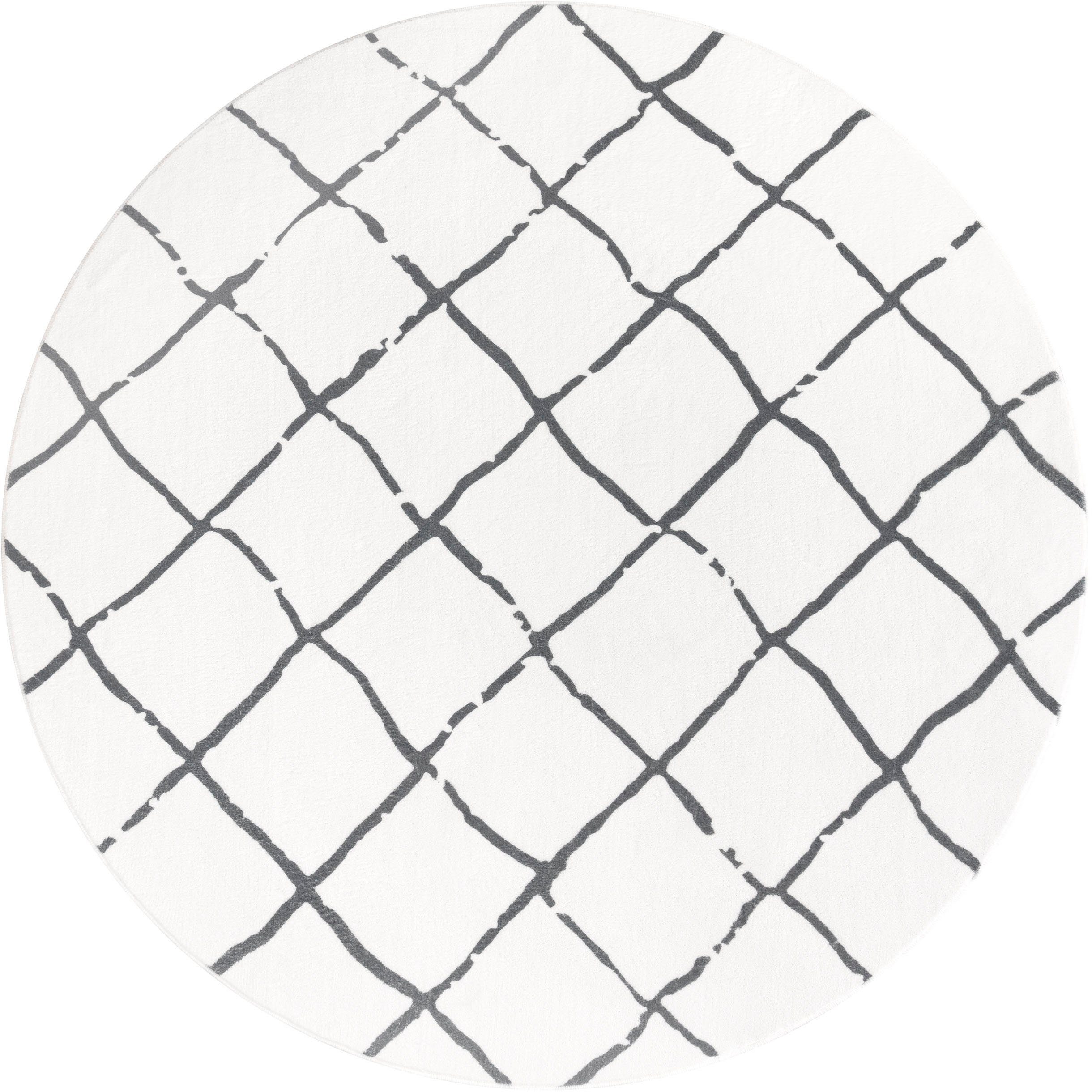 Paco Home Teppich Luton 663, rund, günstig online kaufen