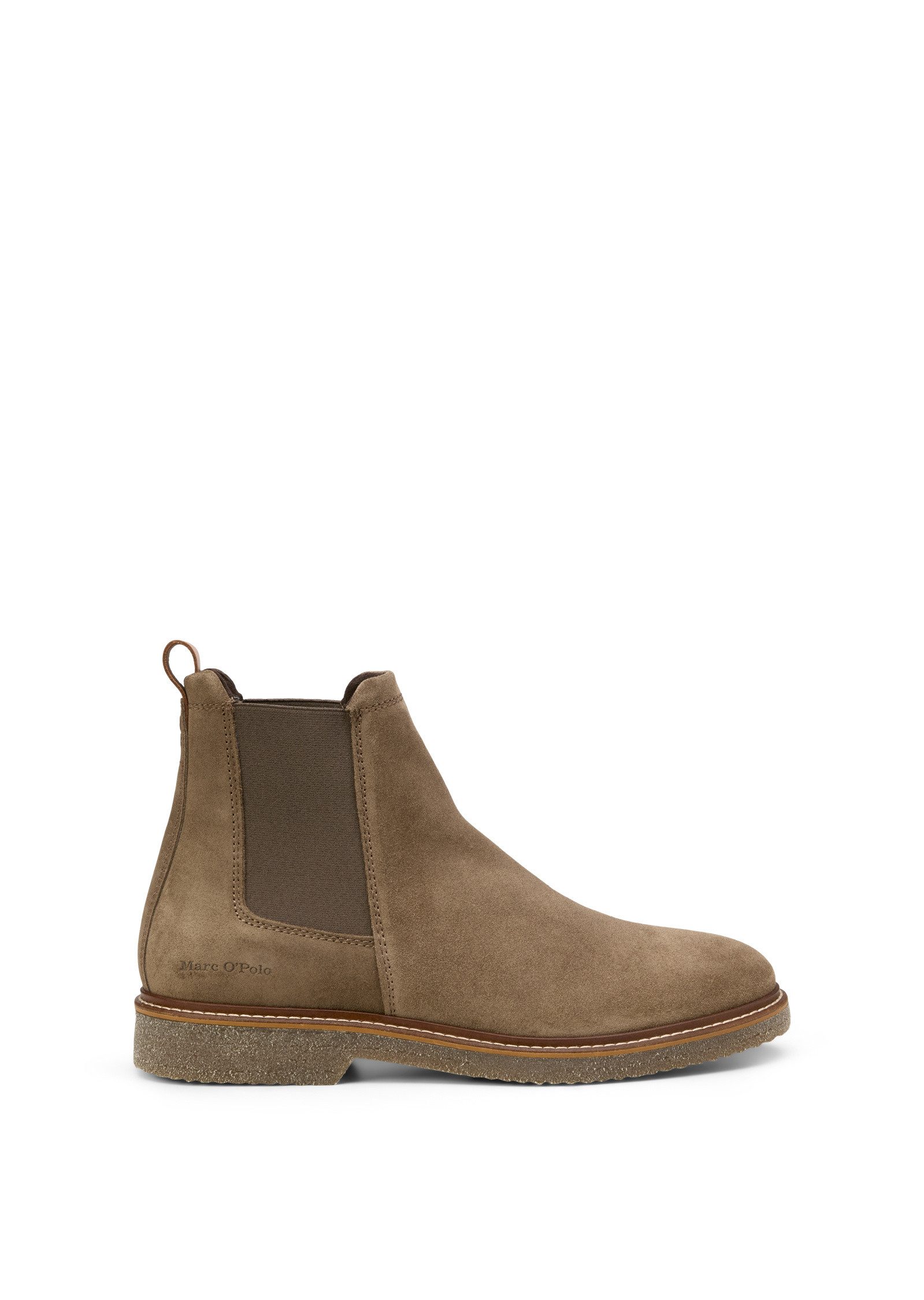 Marc O'Polo aus softem Velours-Rindleder Chelseaboots