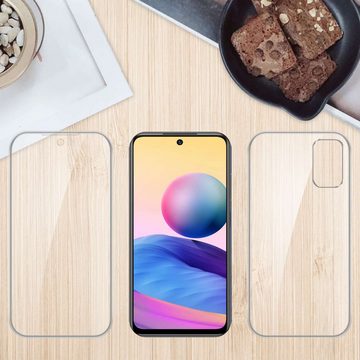 Cadorabo Handyhülle Xiaomi RedMi NOTE 10 5G / POCO M3 PRO 5G Xiaomi RedMi NOTE 10 5G / POCO M3 PRO 5G, Flexible Case Handy Schutzhülle - Hülle - Back Cover 360° Grad