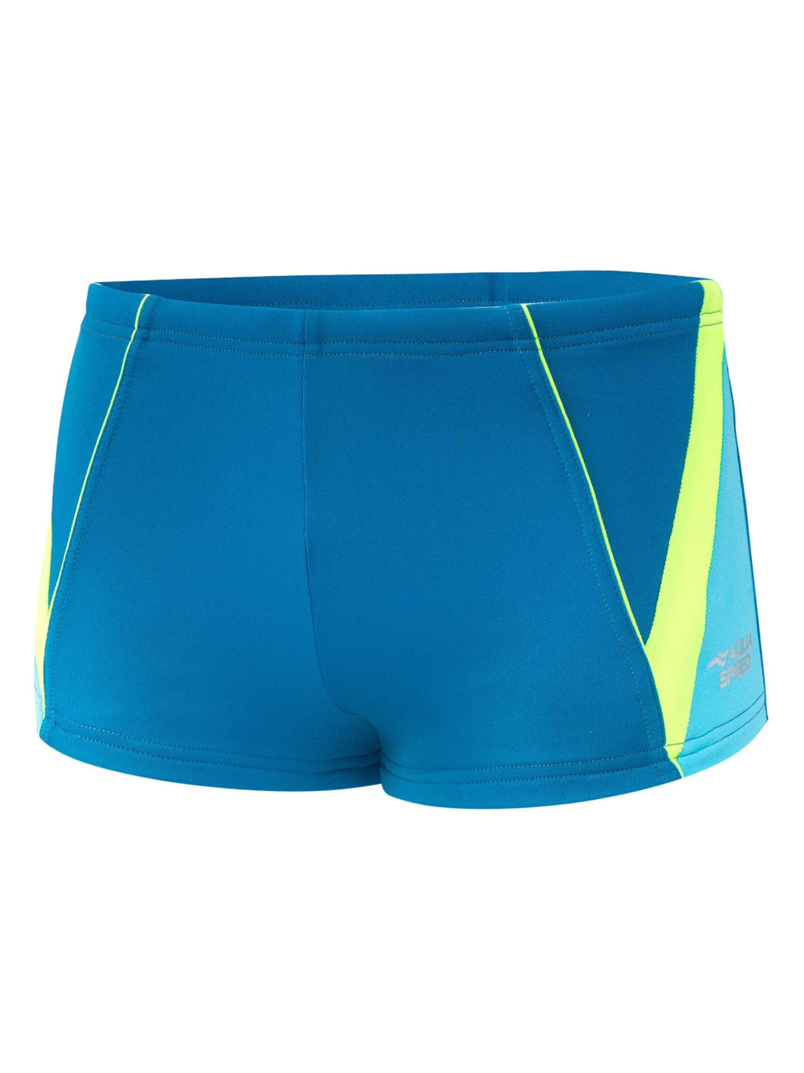 Aqua Speed Badehose Jungen Kinder Badehose Schwimmhose Modern Kordelzug 140-158 cm (Einzelartikel) Chlorresistent, Perfekte Passform, Schwimmtraining & Freizeit