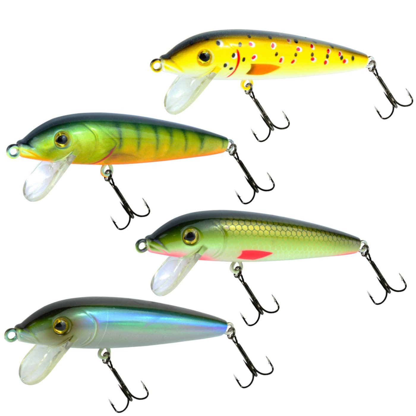Seika Pro Kunstköder 4 Seika Pro Wobbler Tokio 9cm 13,5g - Kunstköder Set