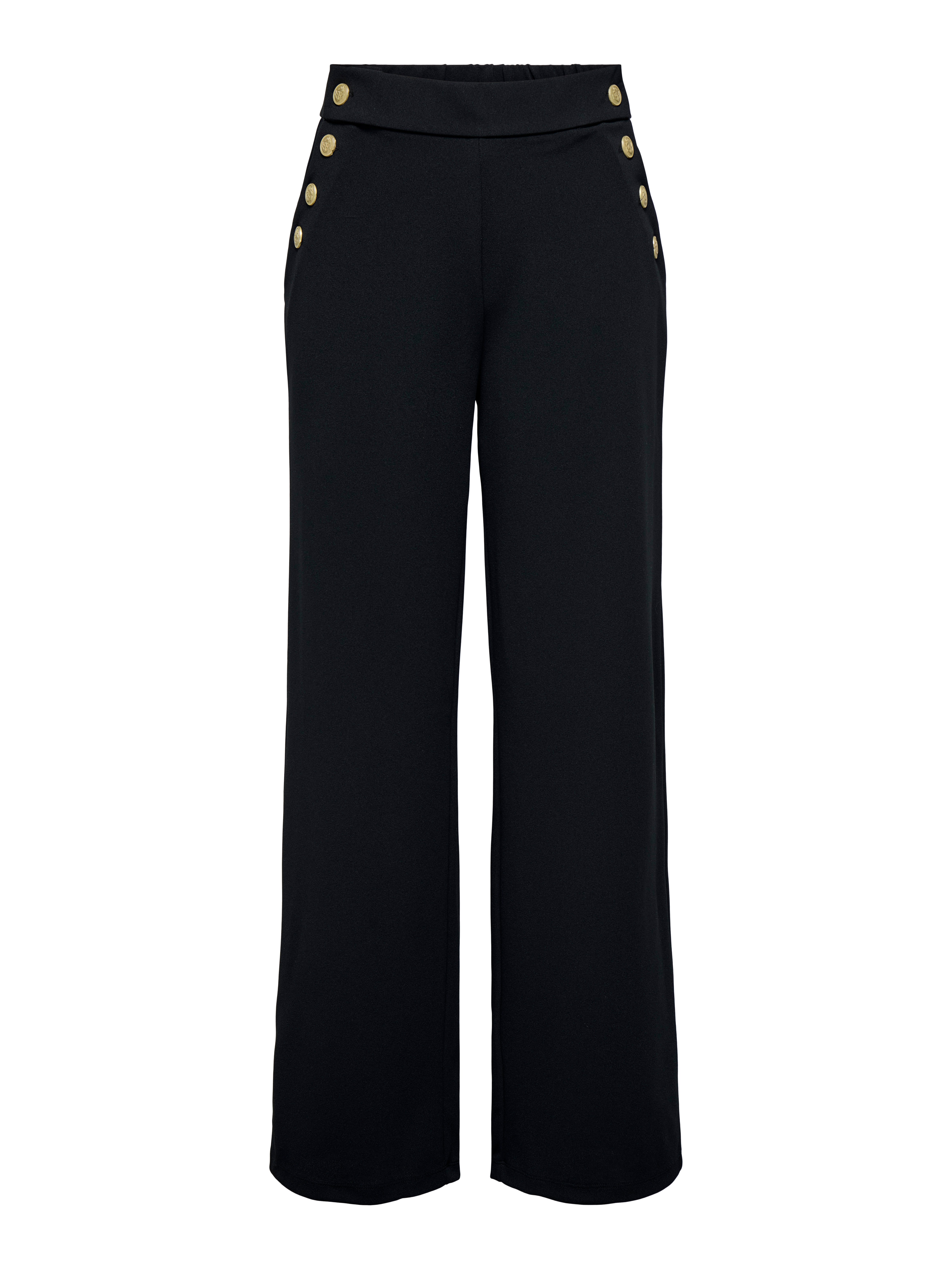 Black Detail:Gold buttons