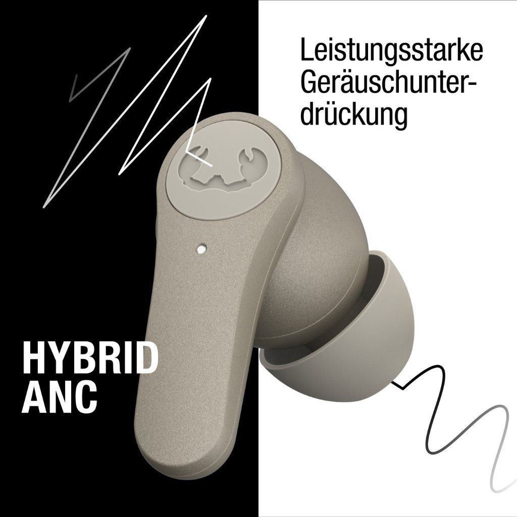 (Hybrid-ANC), Fresh´n (2 Windgeräuschunterdrückung, Twins (Aktive Geräuschunterdrückung Rise Mehrpunktverbindung Silky Geräte gleichzeitig verbinden) Rebel Sand Kopfhörer