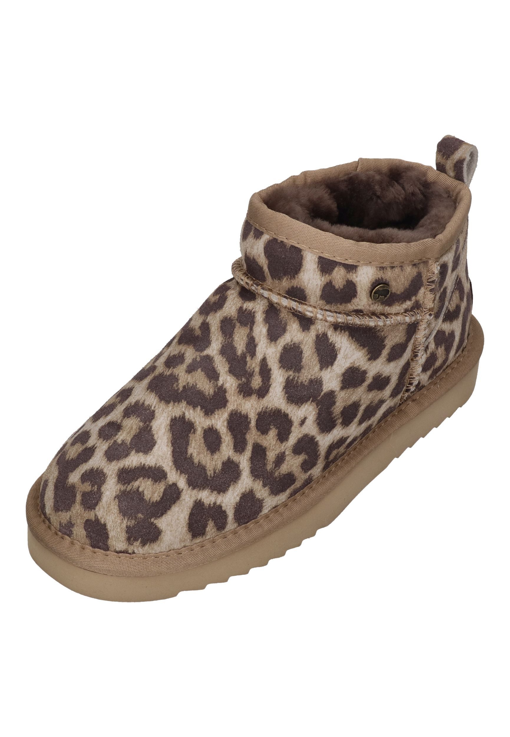 WARMBAT DURACK Stiefelette Panther Stone