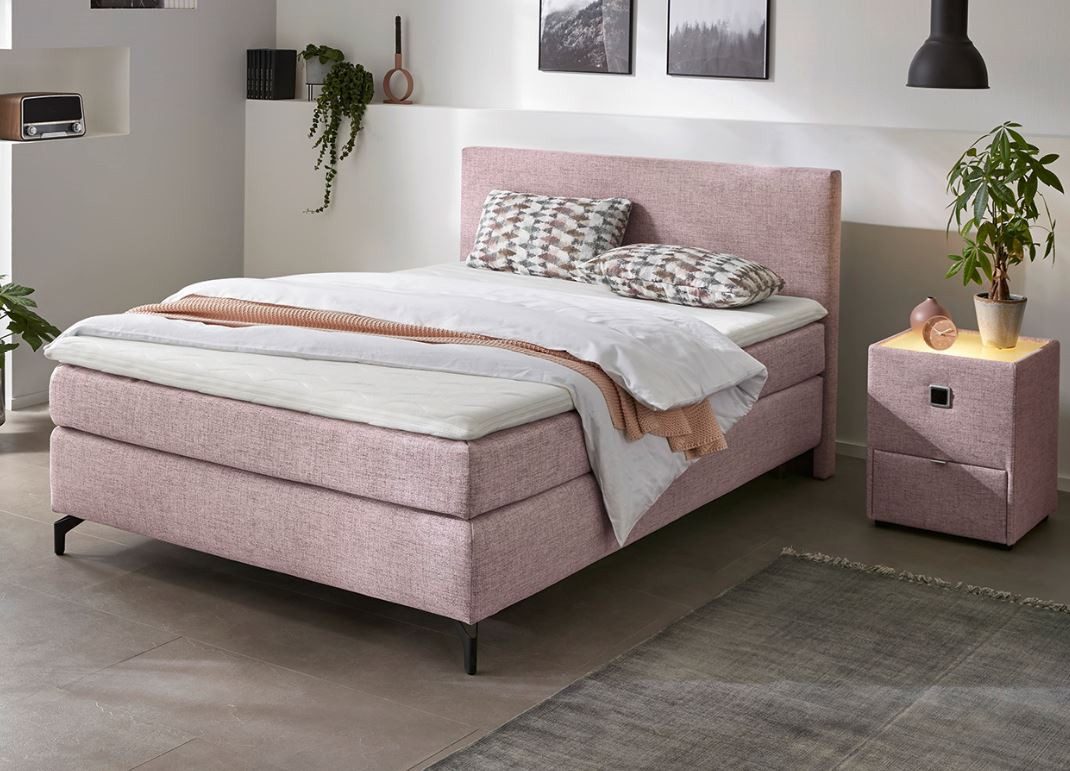 INOSIGN Boxspringbett "Alinas" OTTOs Choice! Topseller, inkl. Topper, erhältlich in unterschiedlichen Breiten und Farbvarianten