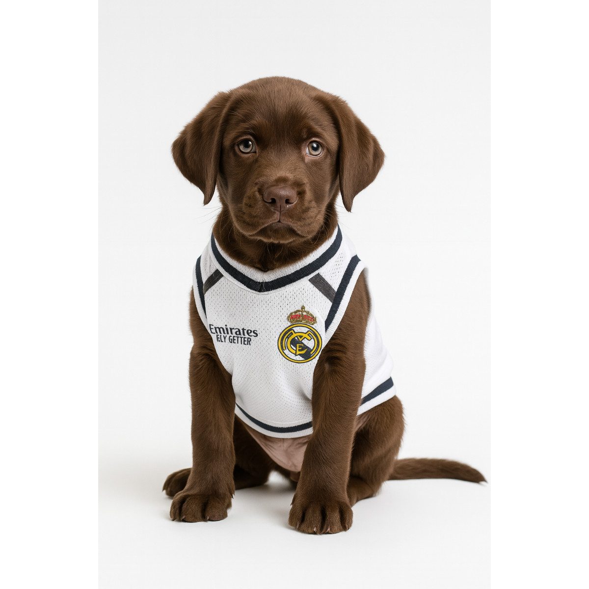 Cerda Hundeshirt Real Madrid T-Shirt für Hunde – Atmungsaktives Fan-Outfit