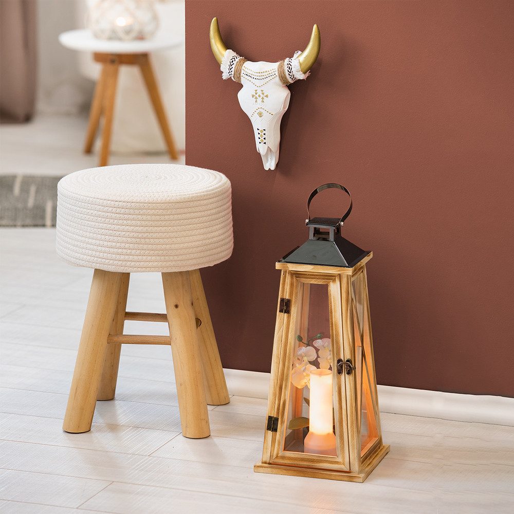 MICA Dekofigur Deko-Hocker - aus Holz günstig online kaufen