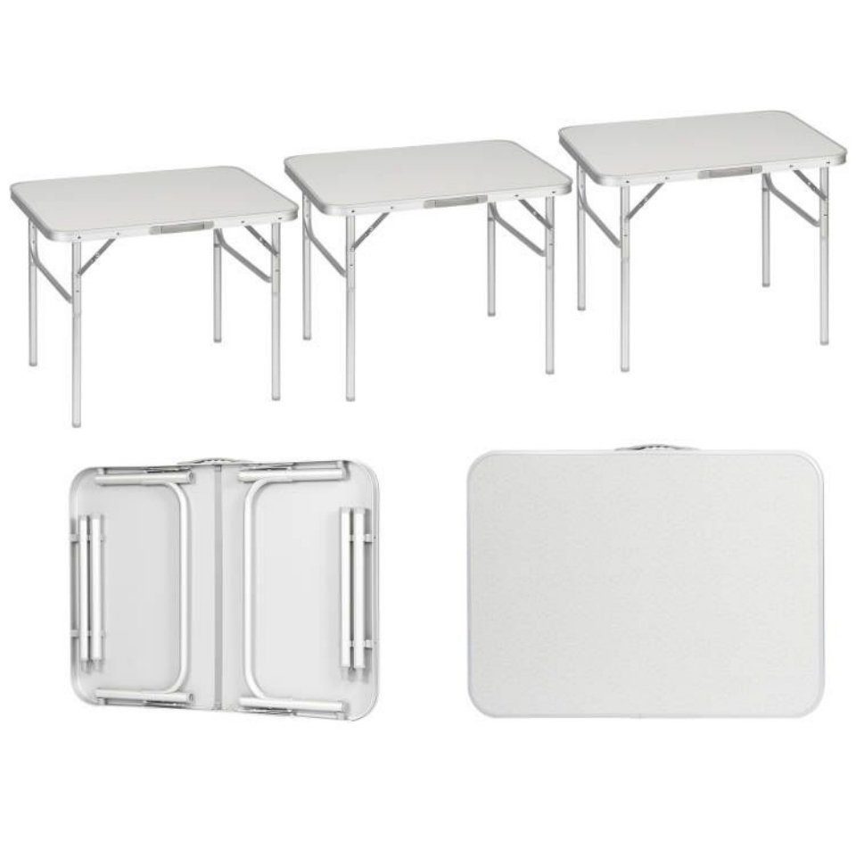 Woltu Campingtisch (3-St), Gartentisch tragbar, Reisetisch günstig online kaufen