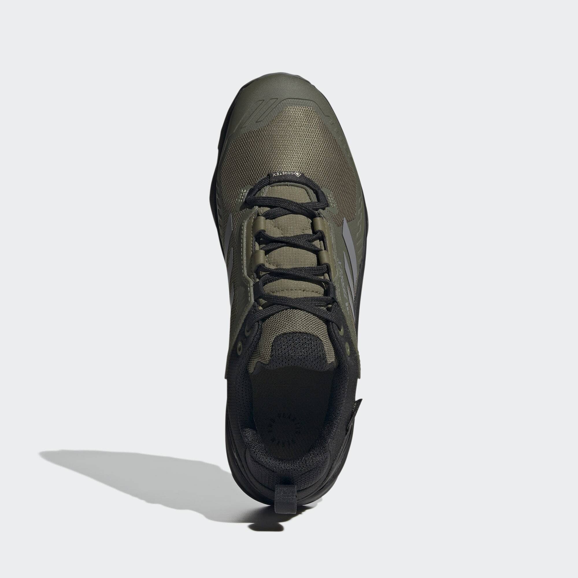Three R3 TERREX SWIFT Olive Hikingschuh GORE-TEX / Focus adidas Black Grey / Core SCHUH TERREX