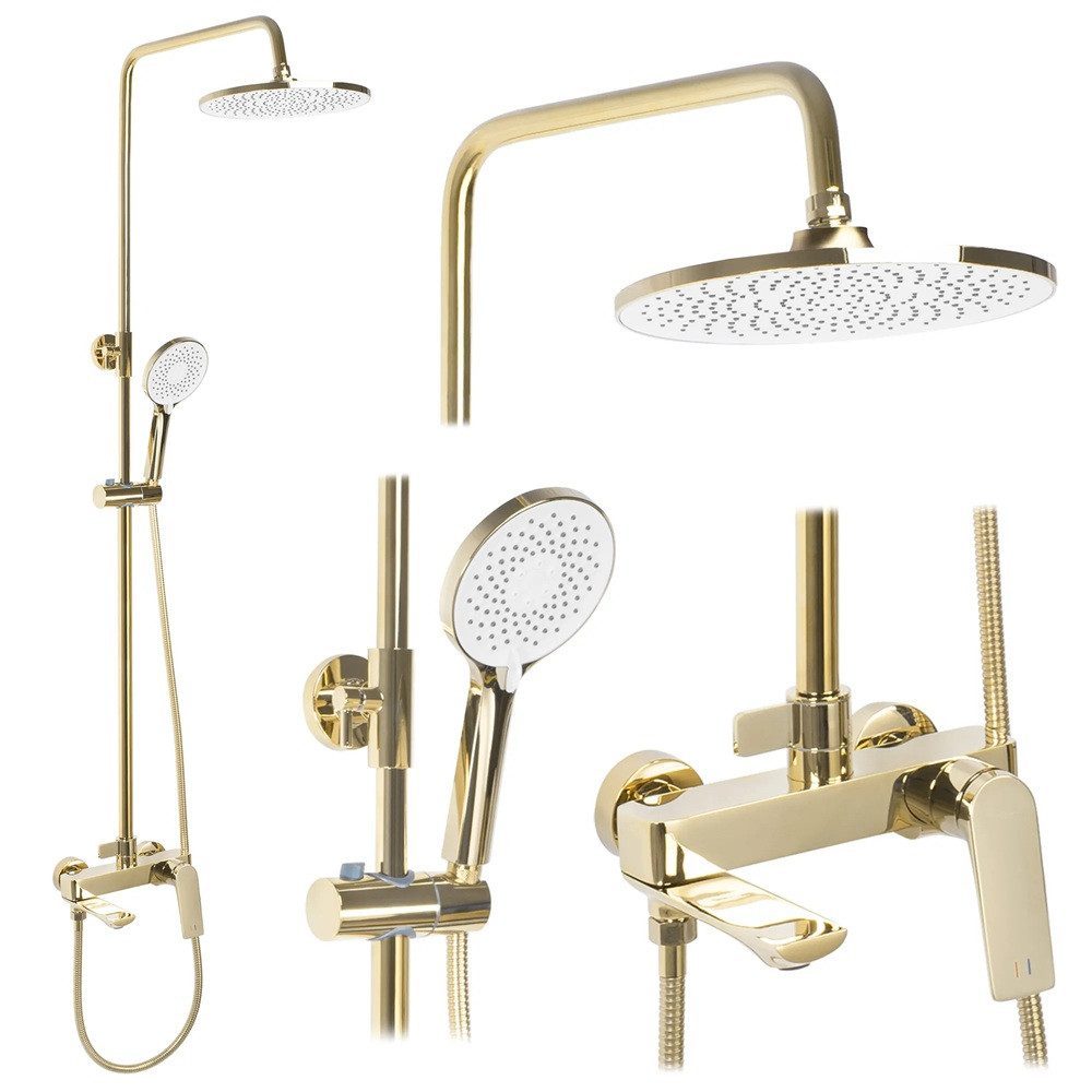 wohnwerk.idee Duschsystem Duscharmatur Dusche Regendusche Avalon günstig online kaufen