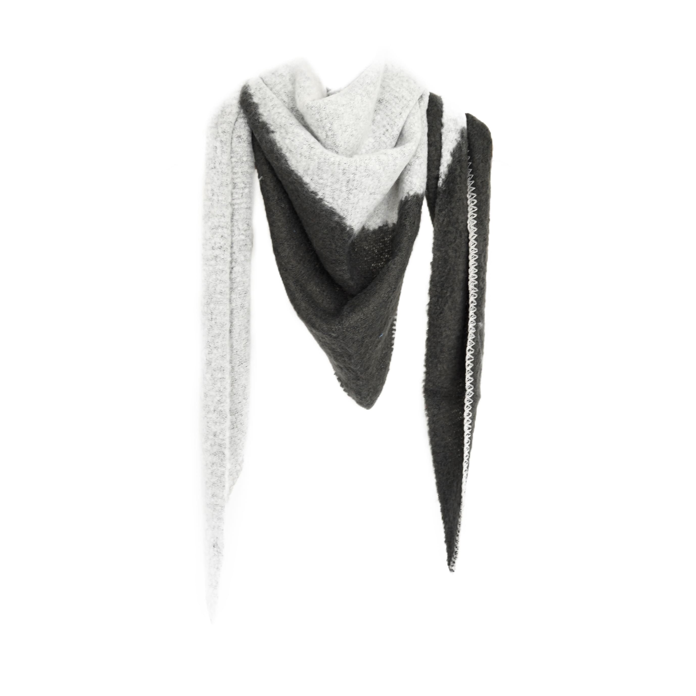 COFI 1453 Modeschal Dreiecksschal für Damen, XXL Schal 220x100 cm, komforta günstig online kaufen