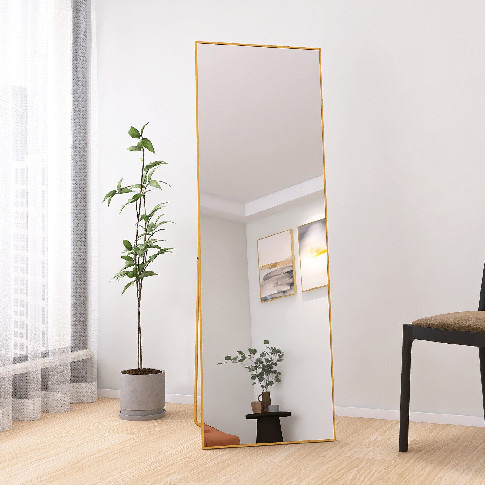 FUROKOY Ganzkörperspiegel Standspiegel Wandspiegel Groß Wand günstig online kaufen