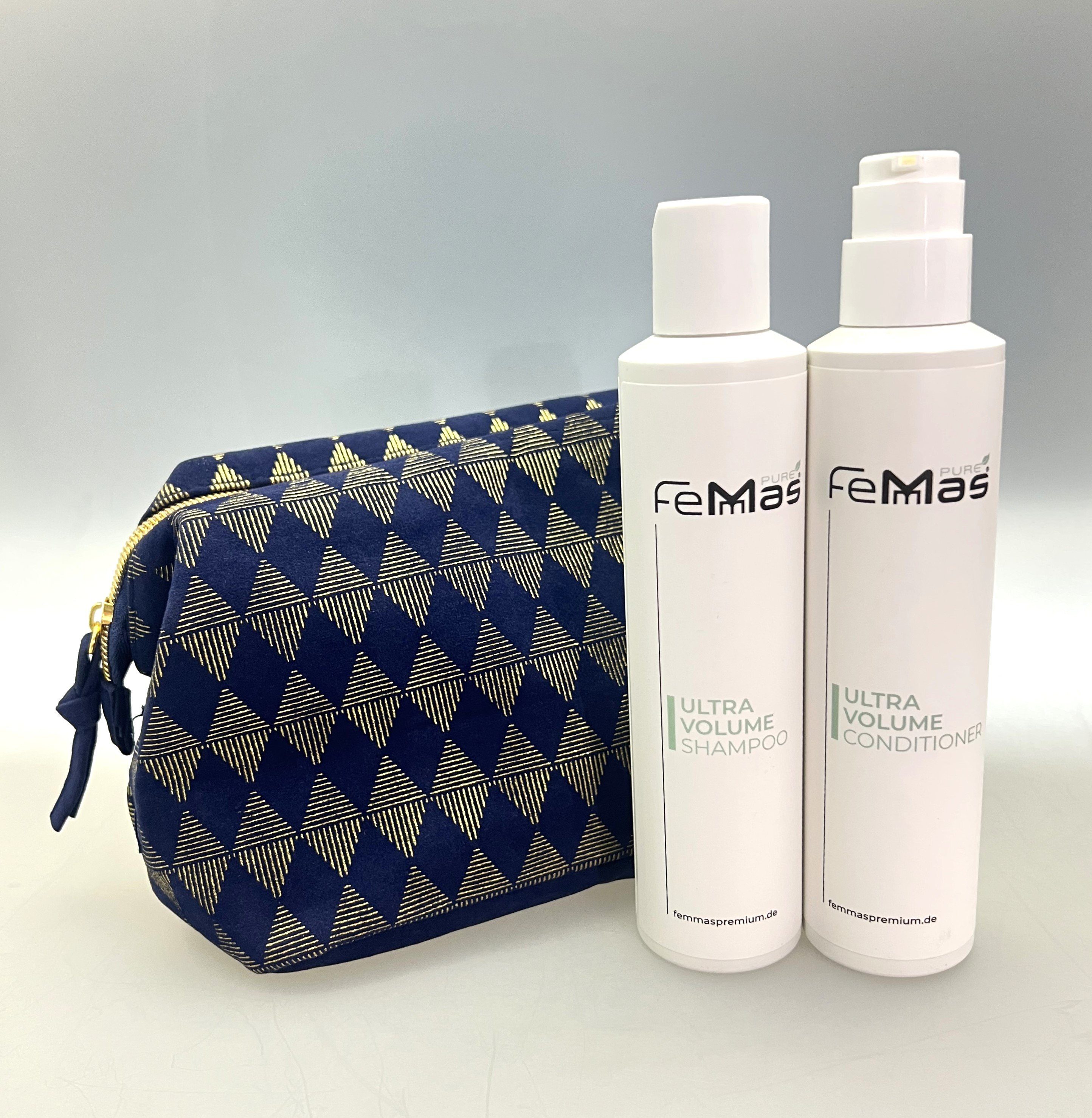 Femmas Premium Haarshampoo Femmas Pure Ultra Volume Geschenkset Shampoo & Conditioner
