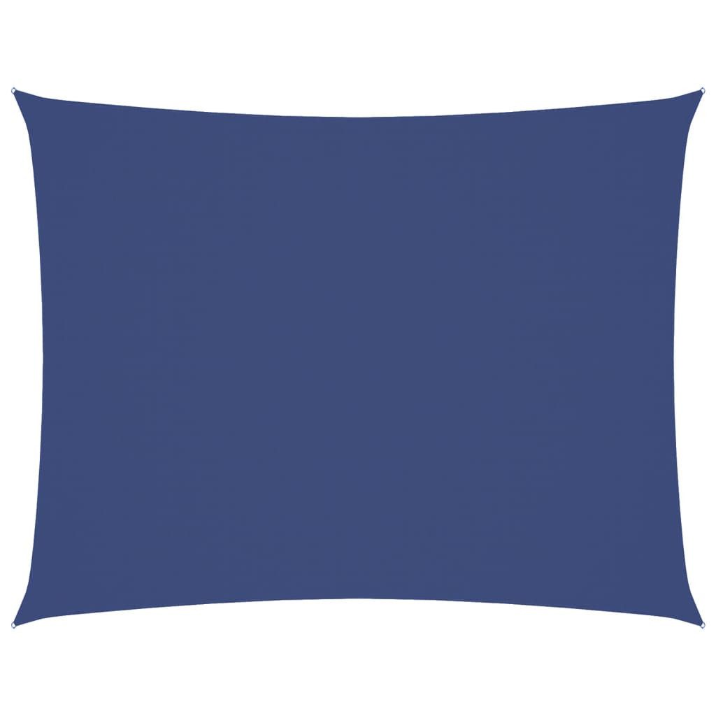 Sonnensegel Sonnensegel Oxford-Gewebe Rechteckig 5x6 m Blau