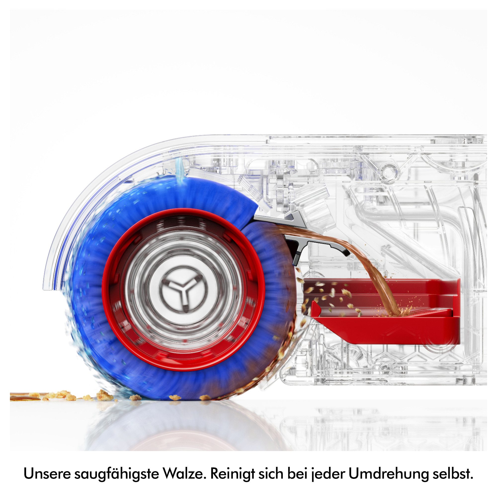 DYSON Nass-Trocken-Sauger Clean+Wash Hygiene, Nass- und Trockenreiniger, beutellos, Dysons hygienisches, filterloses System