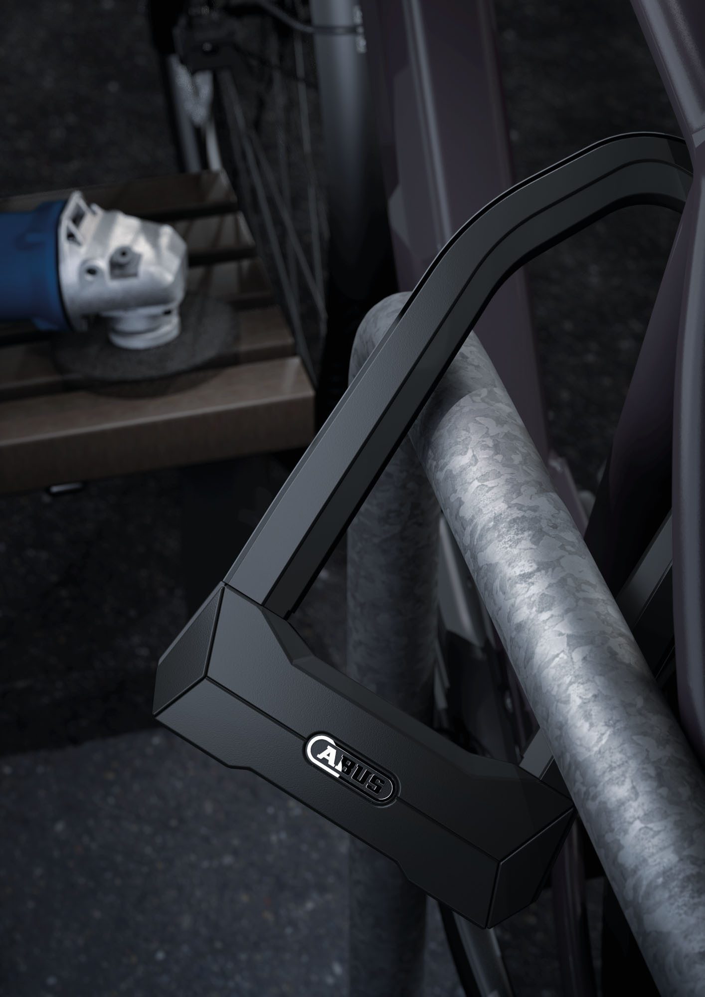 ABUS Bügelschloss 2500/165HB230 Granit Super Extreme