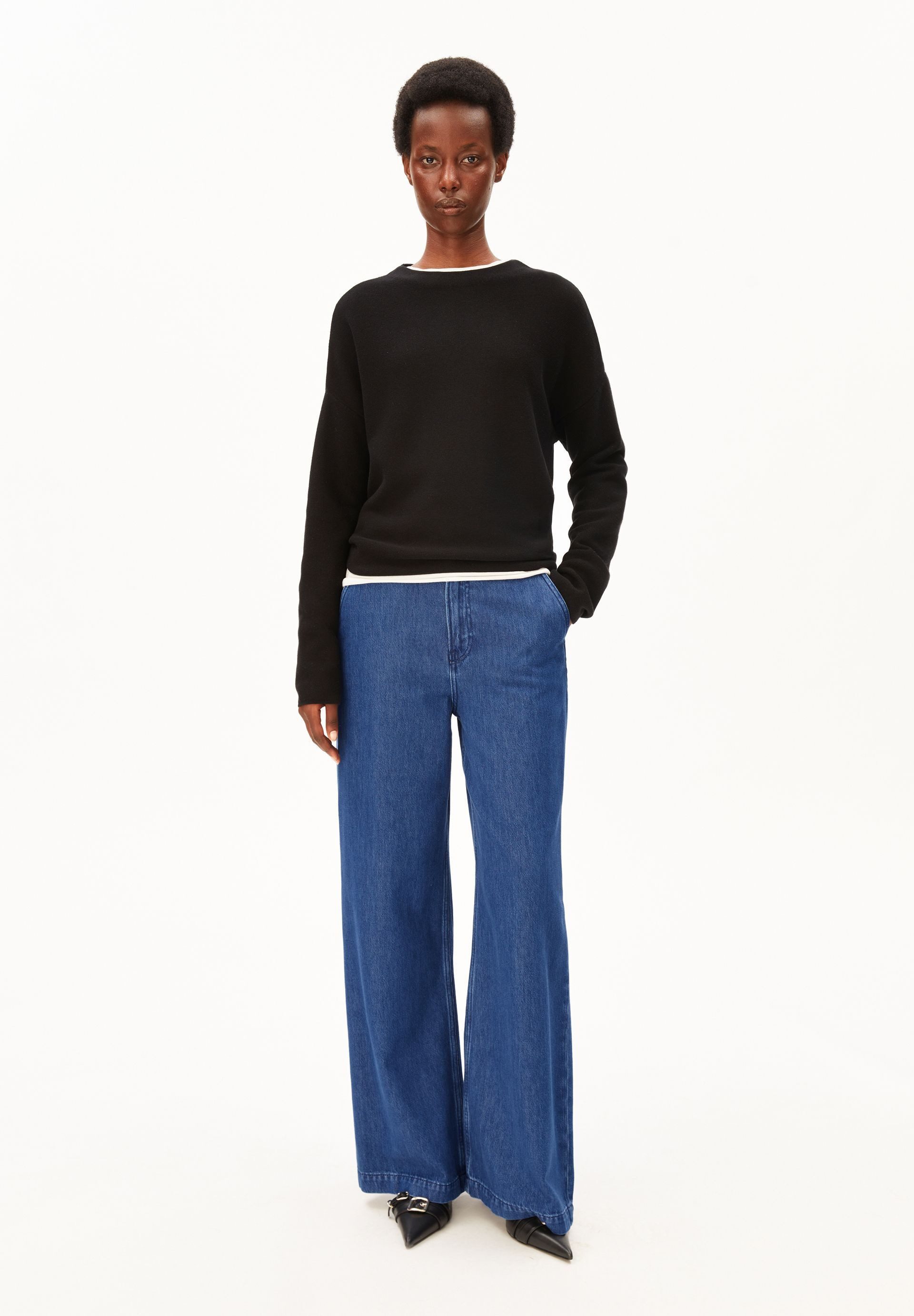 Armedangels Strickpullover MERINAA LINKS LINKS Loose Fit