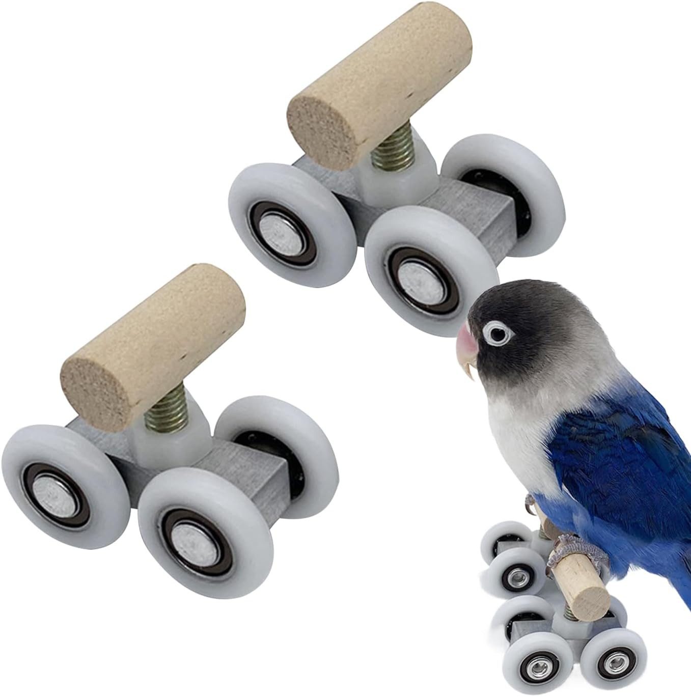 FELIXLEO Tierkuscheltier Papageien Rollschuhe Vogel Spielzeug Interaktives Entertainment