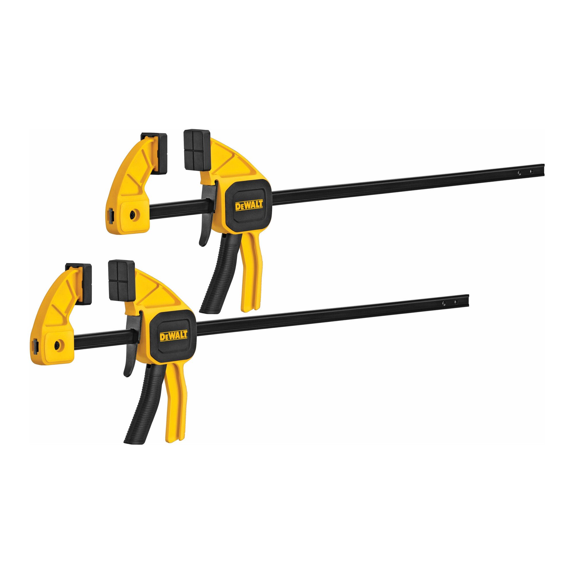 DeWalt Zwinge DEWALT Einhandzwinge Medium 300mm 12IN 2er Pack 45kg Spannkraft DWHT0-