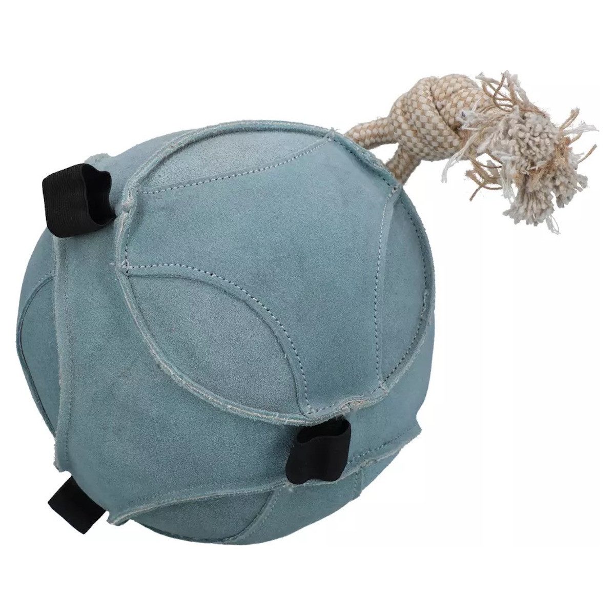 Excellent Horse Tierball Pferdespielzeug Fun Play Ball Suede blau