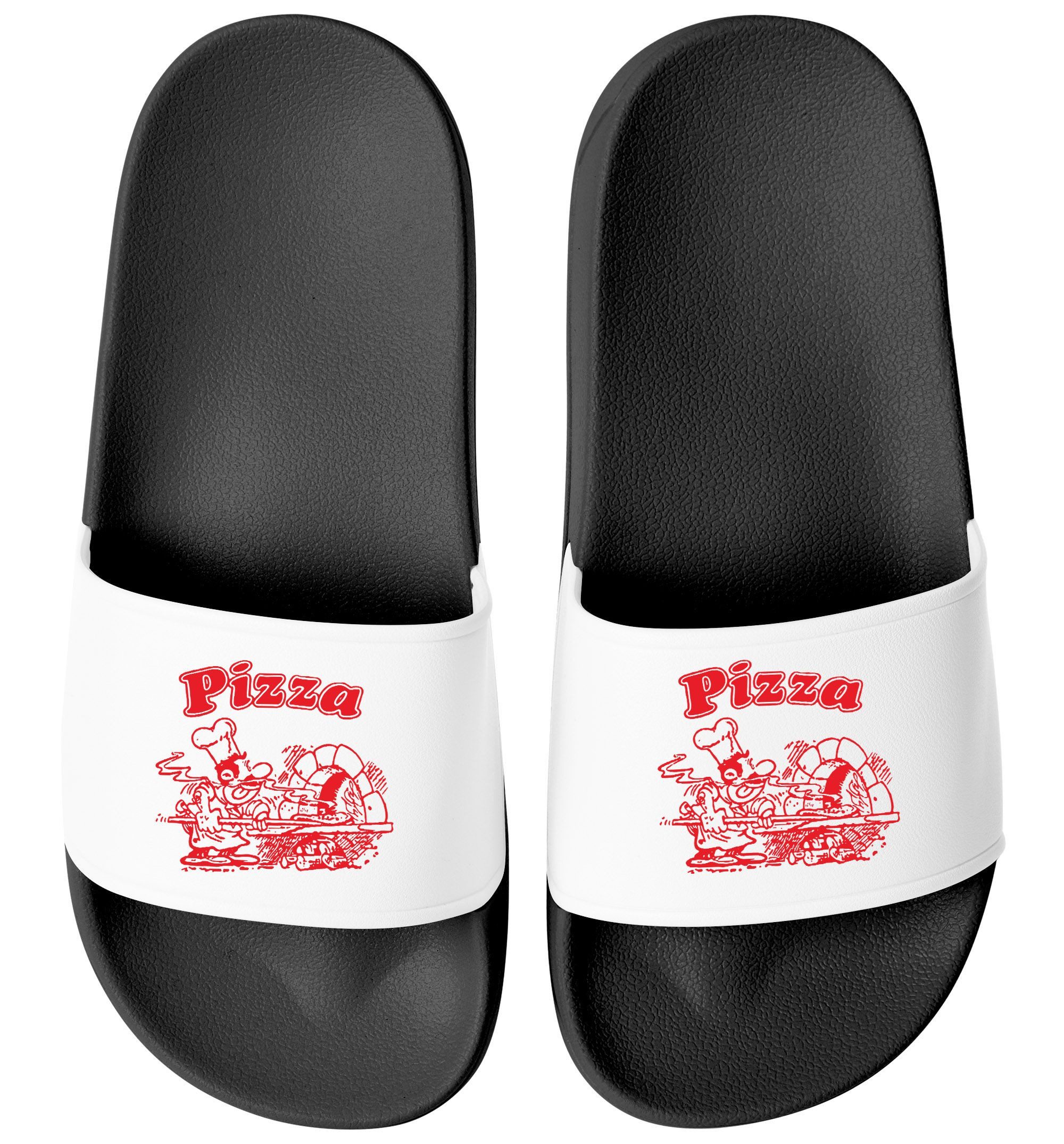 MoonWorks Badeschlappen für Pizza-Liebhaber, Badelatschen Unisex günstig online kaufen