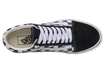 Vans Old Skool Platform Checkerboard Plateausneaker