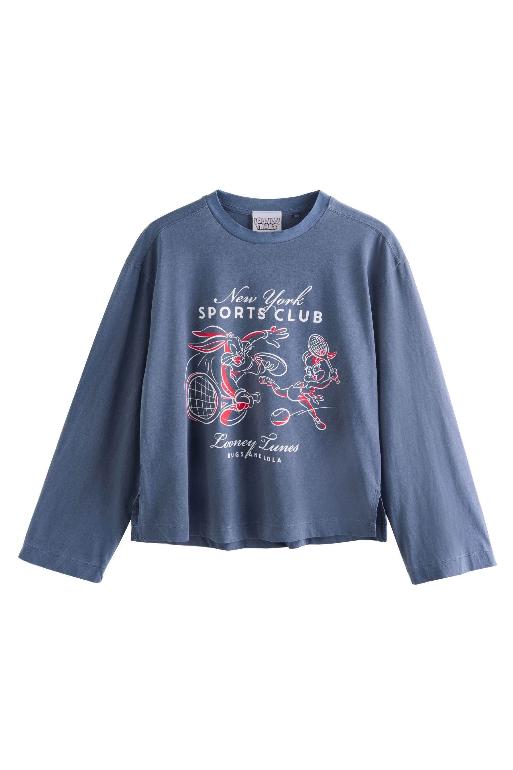 Next Langarmshirt Lizenziertes Langarm-T-Shirt, Looney Tunes (1-tlg)