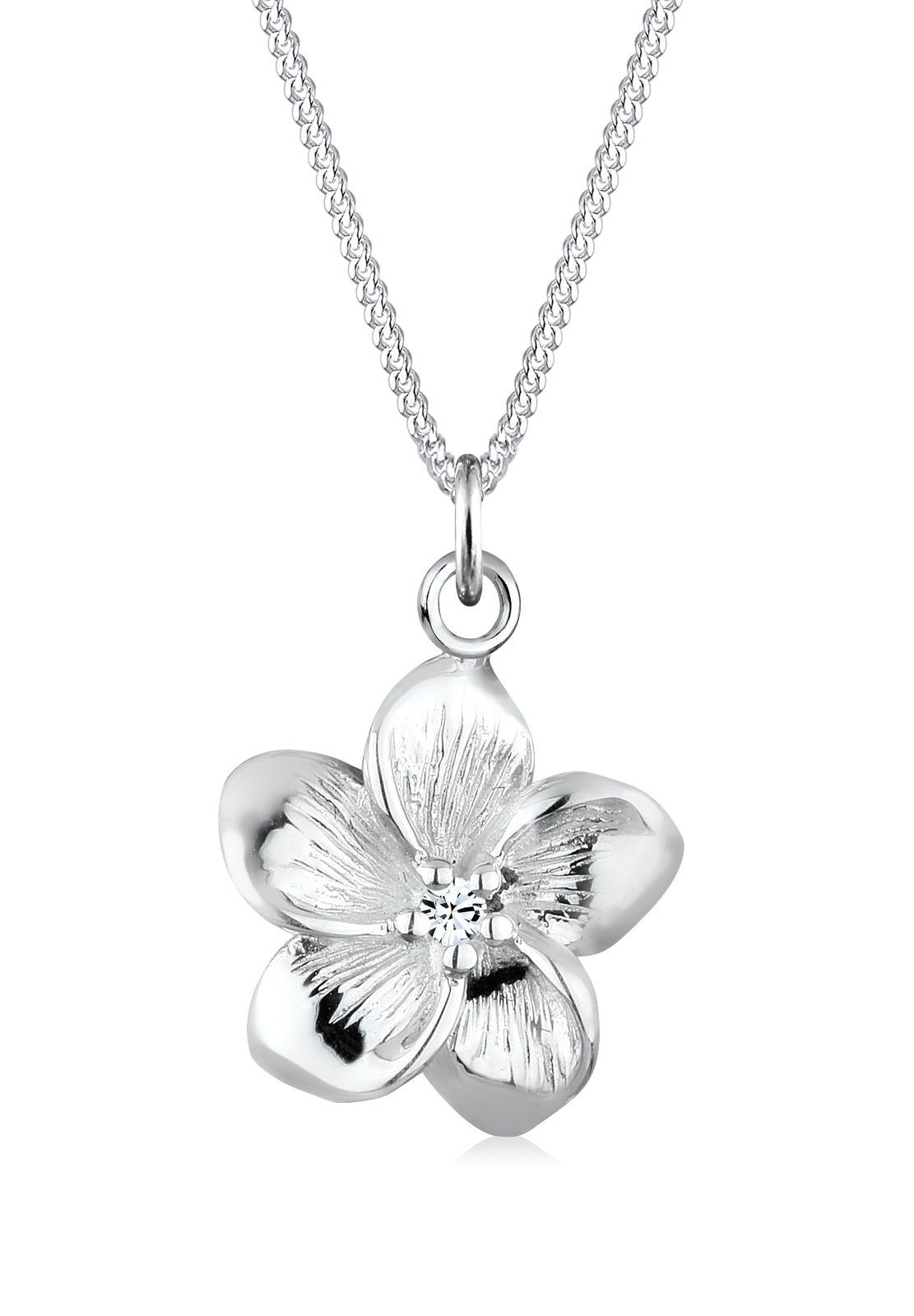 Elli Kette mit Anhänger Frangipani Kristalle günstig online kaufen