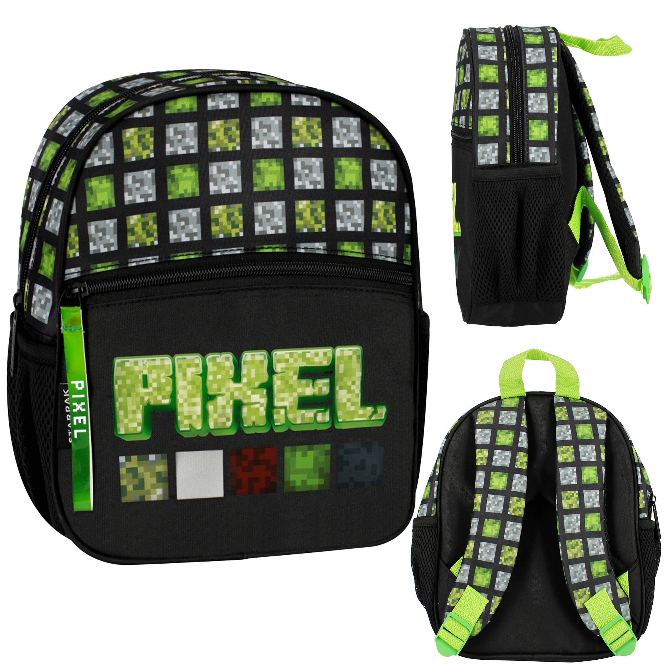 Sarcia.eu Vorschulranzen Pixel Game Vorschulrucksack für Jungen 26x23x9cm, gepolstert