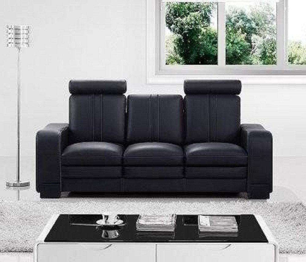 JVmoebel Sofa Ledersofa Couch Polstersofa Loungesofa für modernes Wohnen, Made in Europa