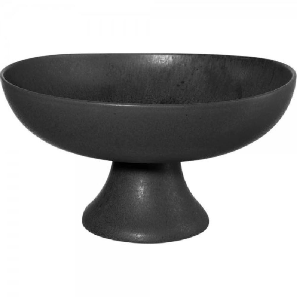 ASA SELECTION Schüssel Asa Schale auf Fuß Grande Nero Black Iron (33cm)