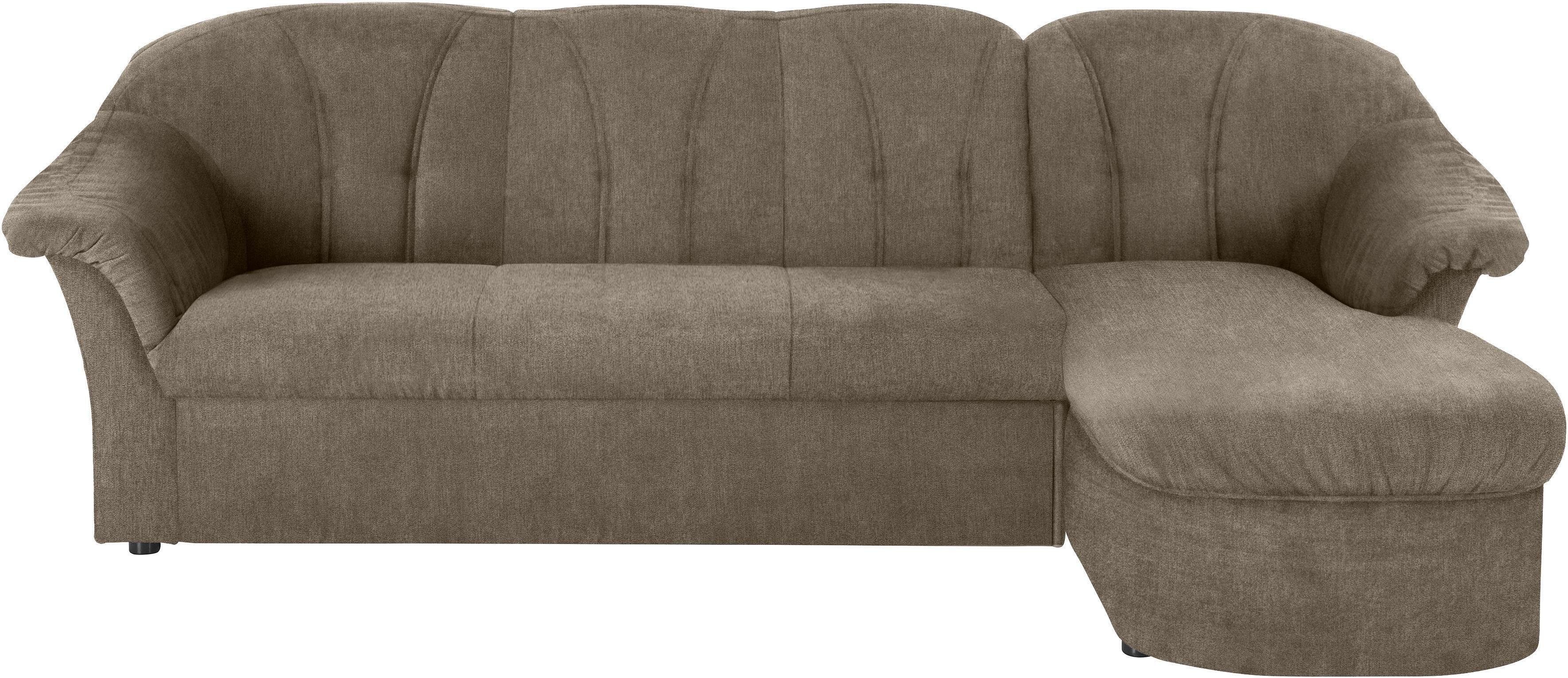 DOMO collection Ecksofa Pegnitz, elegante Rückensteppung, günstig online kaufen