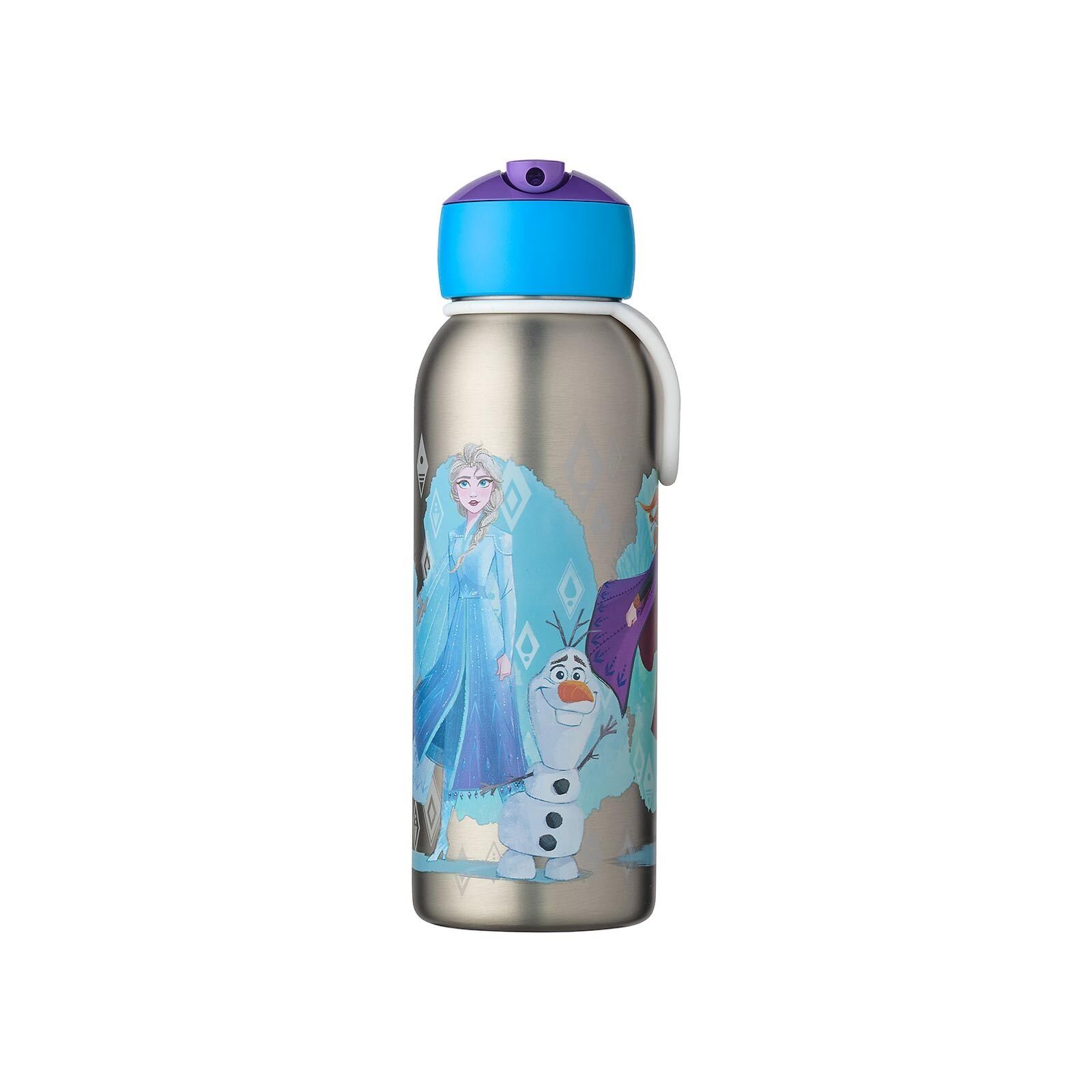 Mepal Trinkflasche Campus Thermoflasche Flip-Up 350 ml Frozen, blau