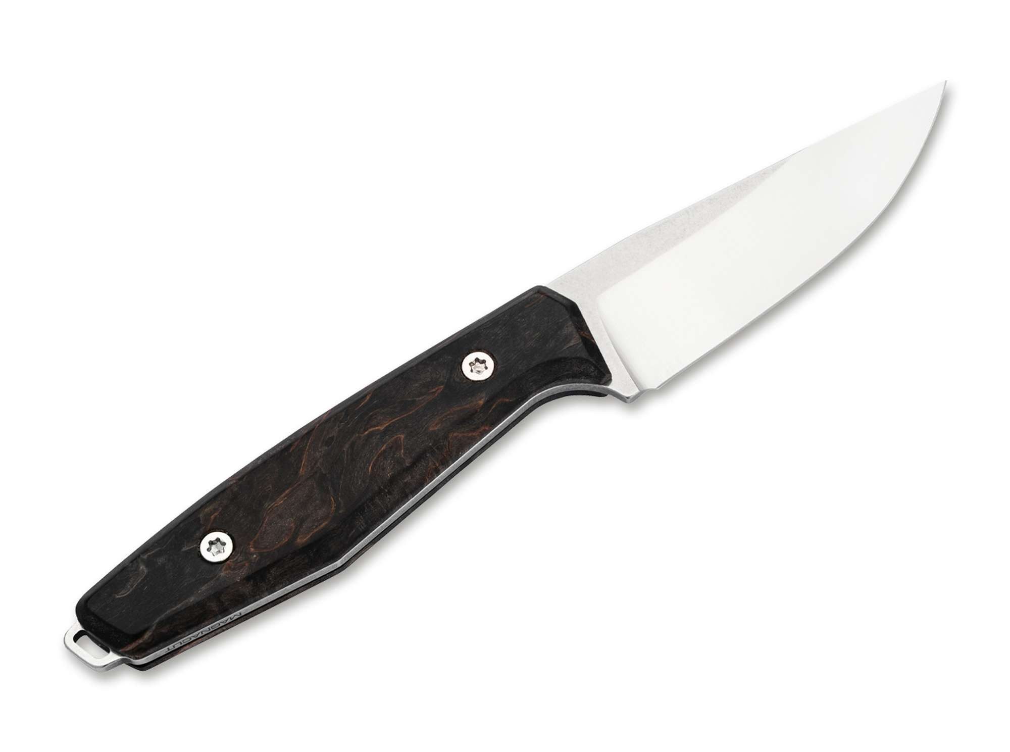 Böker Taschenmesser Böker AK1 Droppoint MagnaCut Maserbirke Black