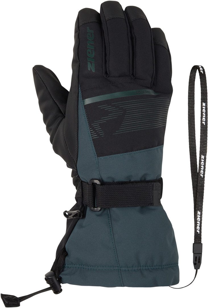 Ziener Skihandschuhe ZIENER GENTIAN AS Handschuh dark jungle günstig online kaufen