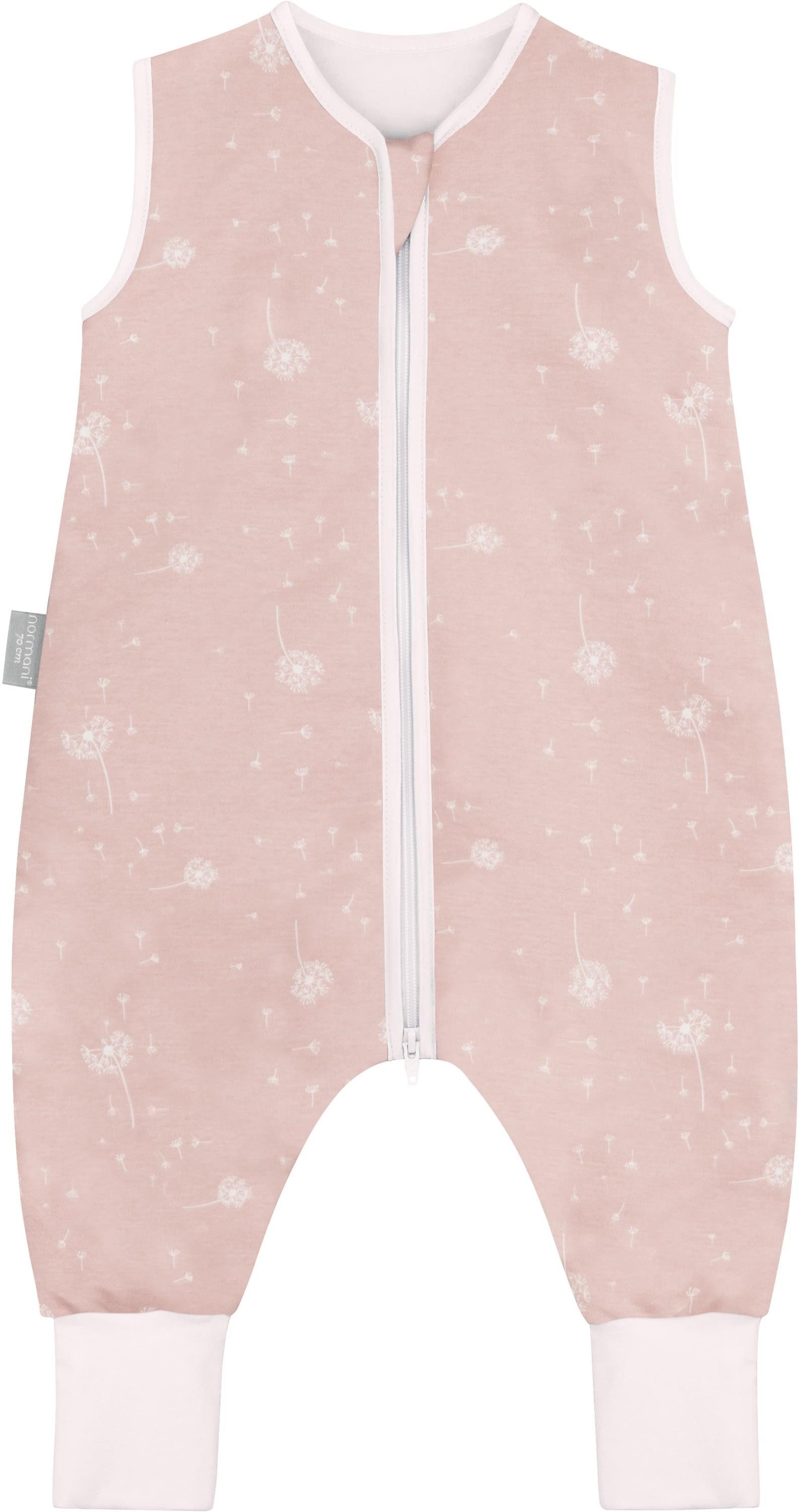normani Babyschlafsack Baby Schlafsack mit Füßen aus Bio-Baumwolle Nanao