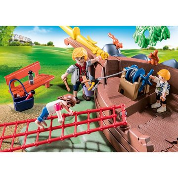 Playmobil® Konstruktionsspielsteine City Life Abenteuerspielplatz mit Schiffswrack