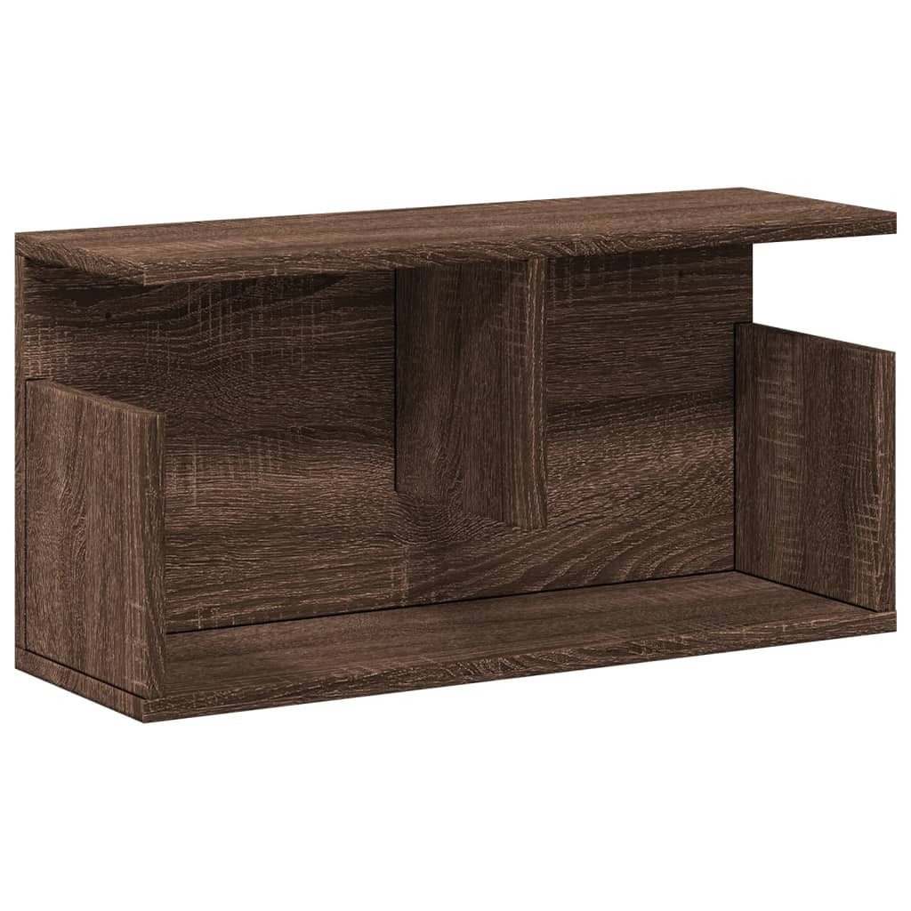 vidaXL Regal Wandschrank 60x20x30 cm Eichen-Optik günstig online kaufen
