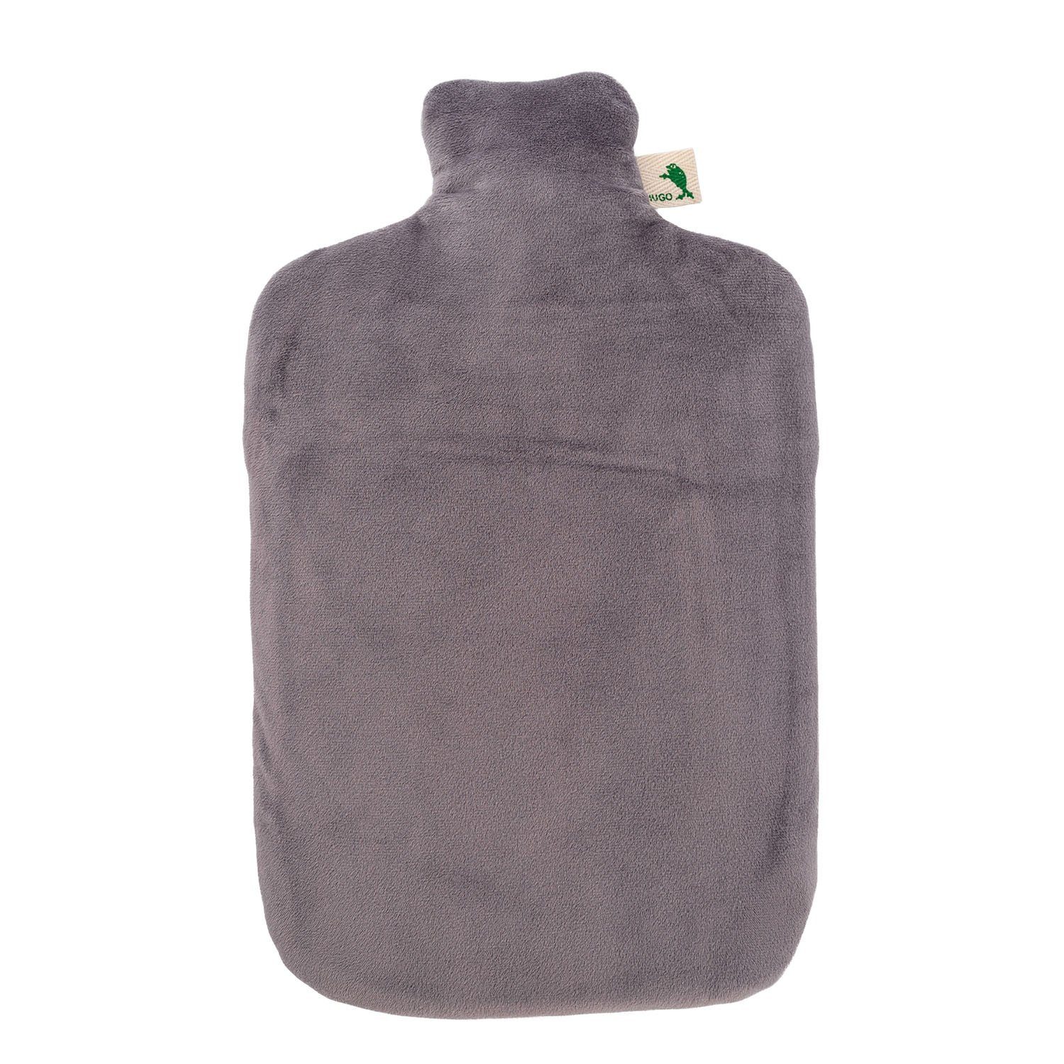 Hugo Frosch Wärmflasche, Öko-Wärmflasche 2,0 l mit Nickibezug luna grau online kaufen | OTTO