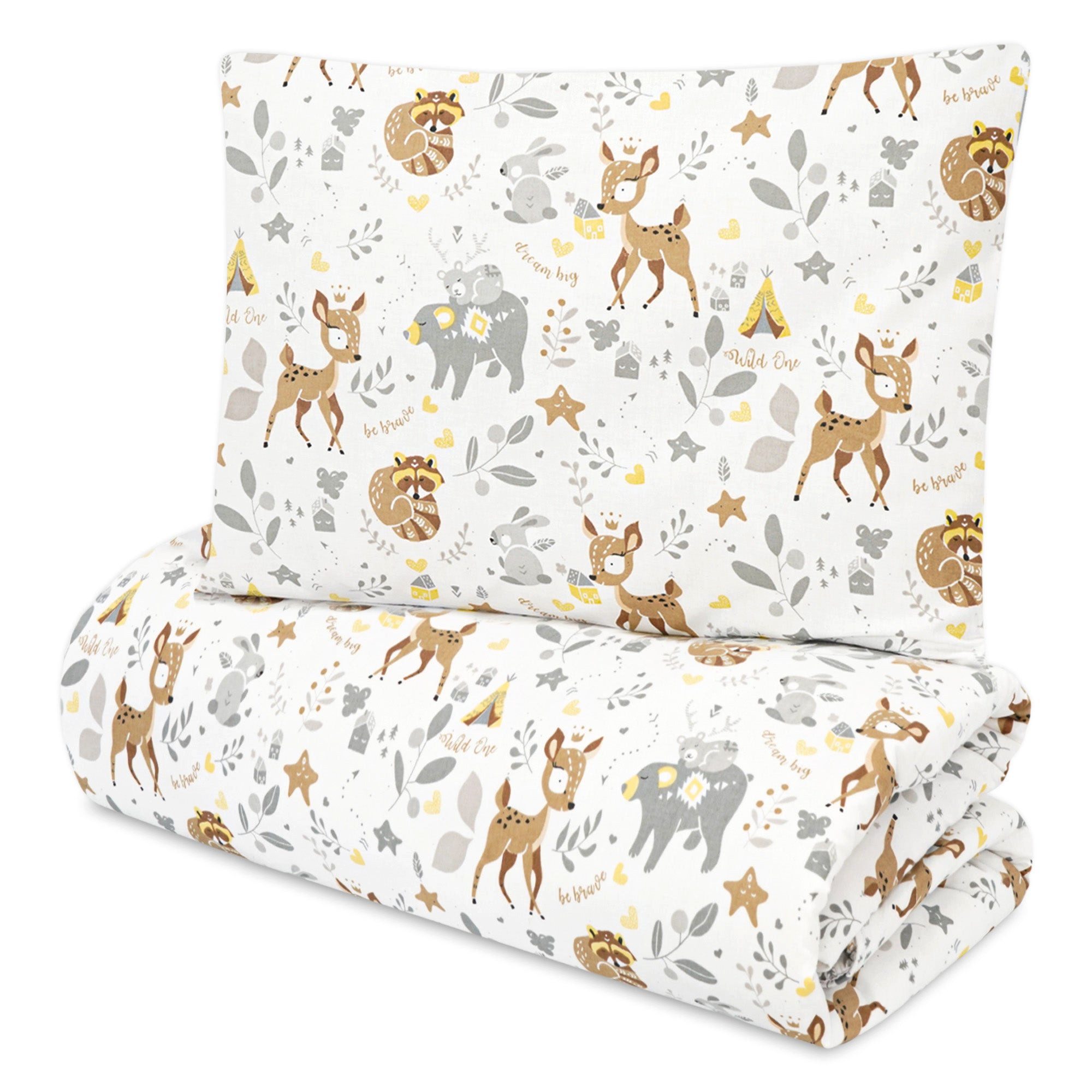 Amazinggirl Bettwäsche Handmade Kinderbettdecken 120 x 90 cm - Kinderbettdecke Set