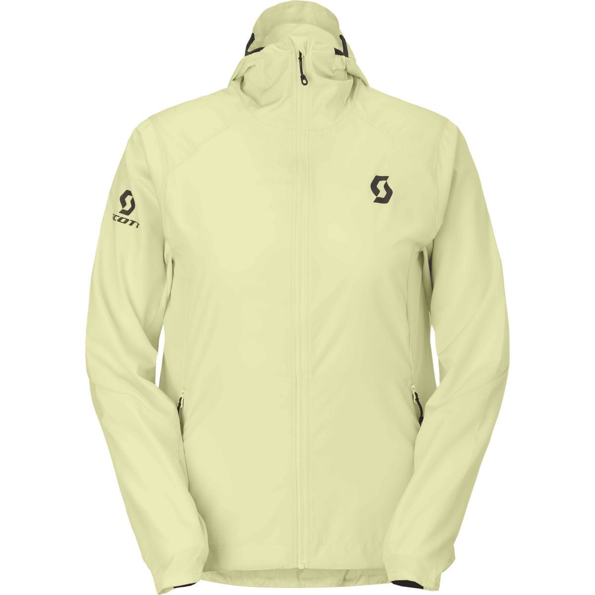 Scott Windbreaker Explorair Light Windbreaker Women's Jacket Leichte, anpassbare Damenwindjacke mit reflektierenden Prints und