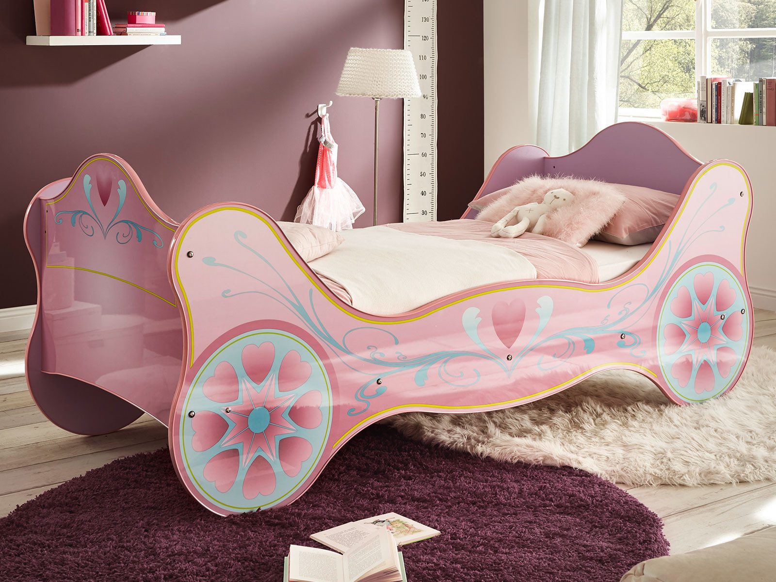 Begabino Kinderbett 94 x 90 x 213,4 cm (B/H/T)