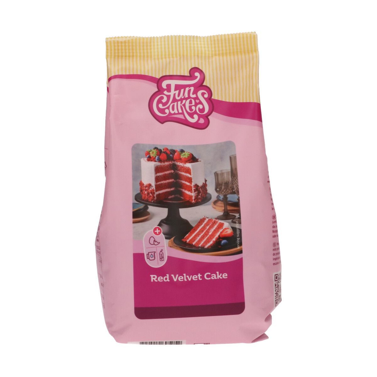 FunCakes Backmischung FunCakes Mix für Red Velvet Cake, Samtrot Kuchen