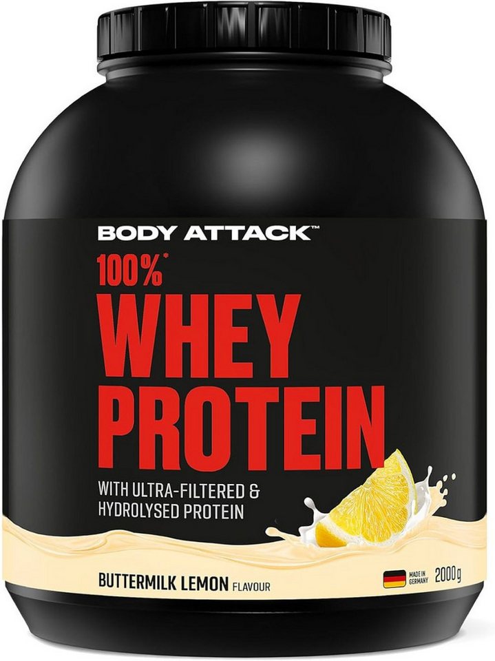 Body Attack Body Attack 100% Whey- 2 kg Pulver