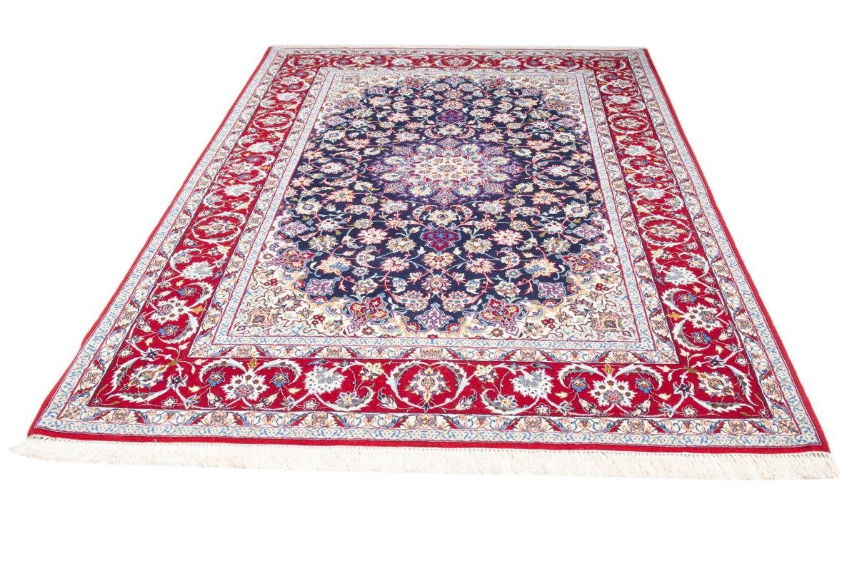 Nain Handgeknüpfter Seidenkette Trading, 158x244 Orientteppich, Orientteppich 6 mm rechteckig, Isfahan Höhe: