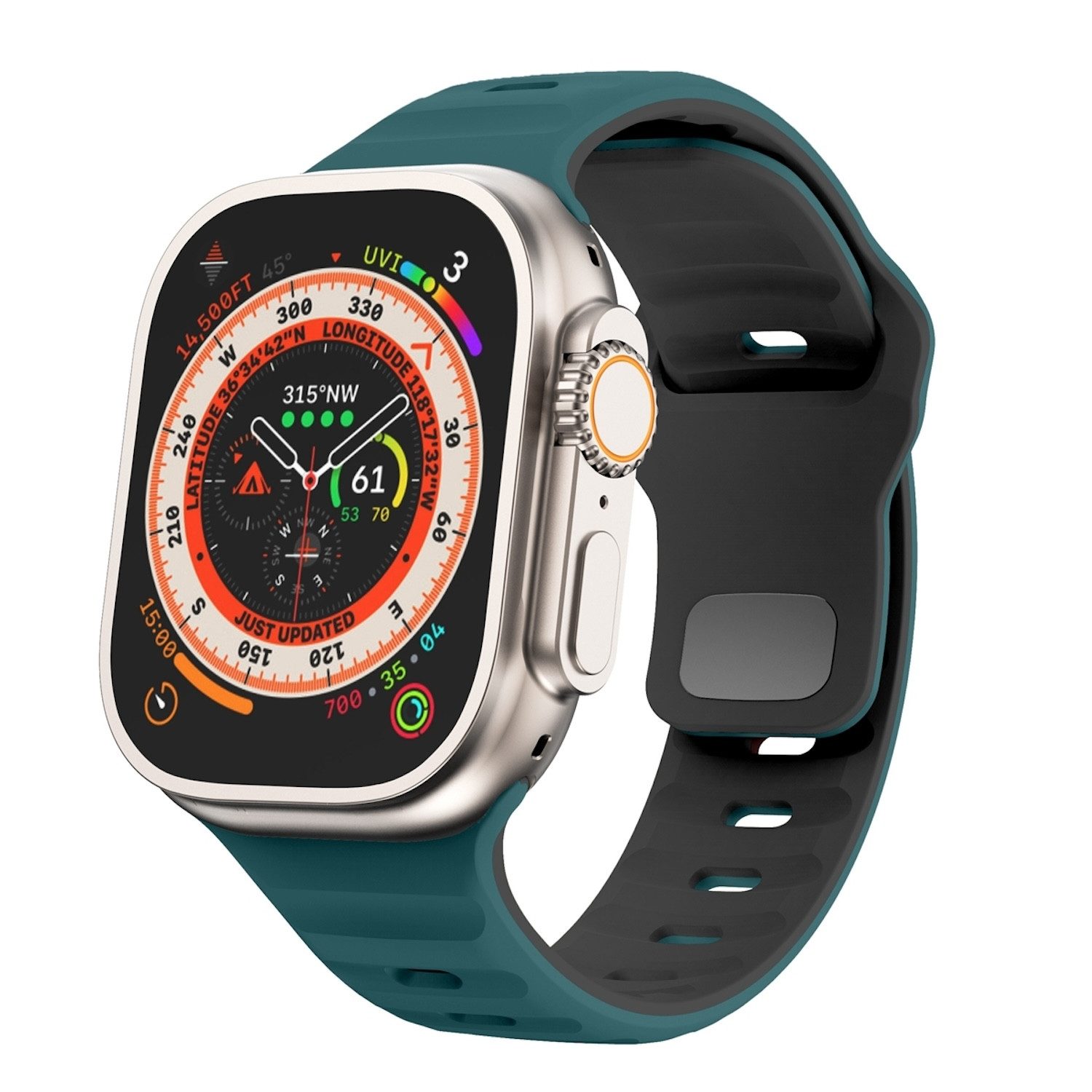 Wigento Smartwatch-Armband Für Apple Watch Ultra günstig online kaufen