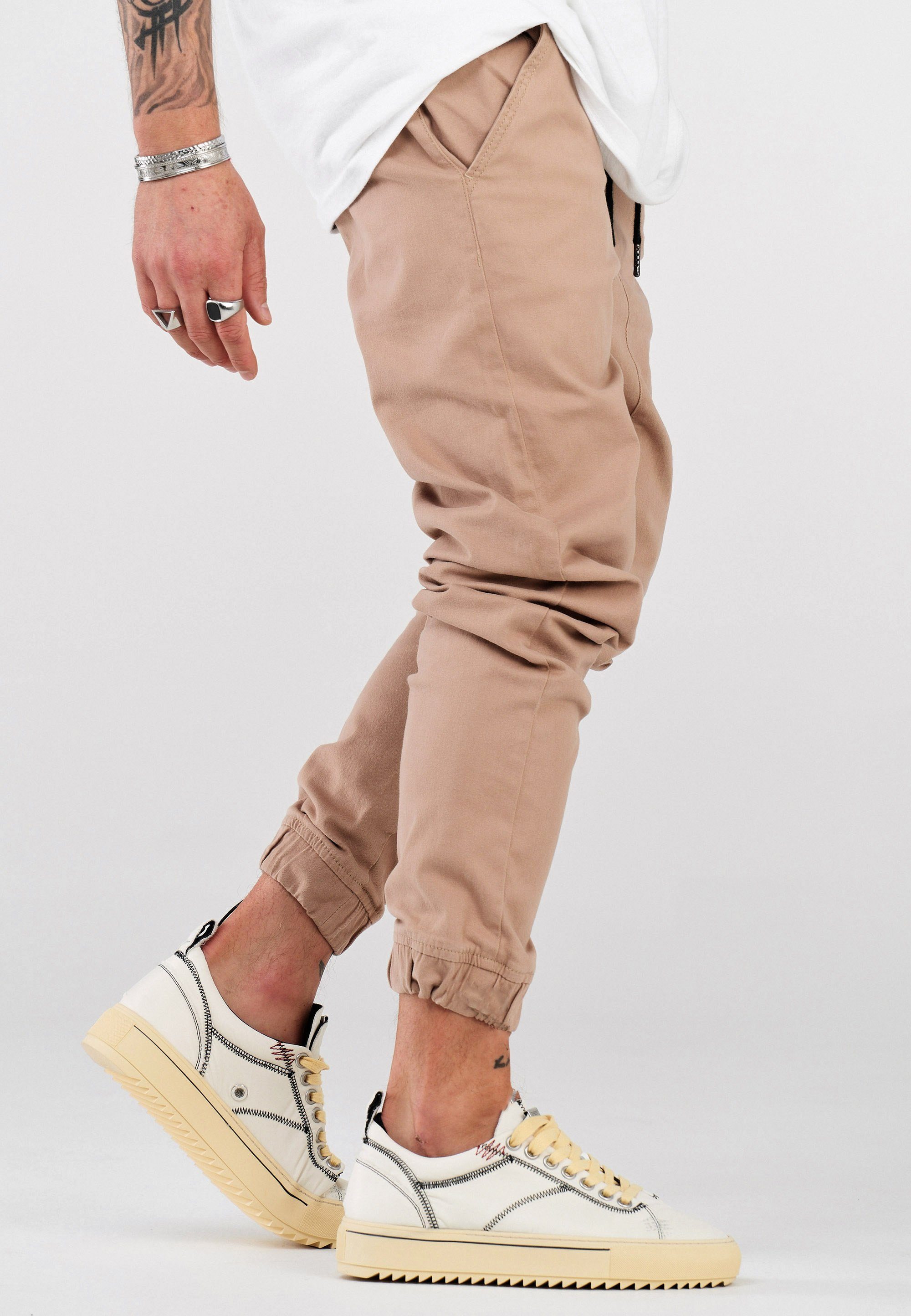 SOULSTAR Chinohose MPNOWRA Herren Jeans Hose im Jogger-Stil Stoffhose