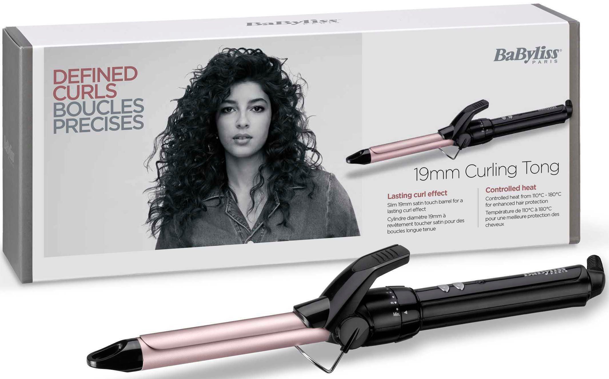 BaByliss Lockenstab Babyliss C319E Lockenstab 19mm Curling Tong